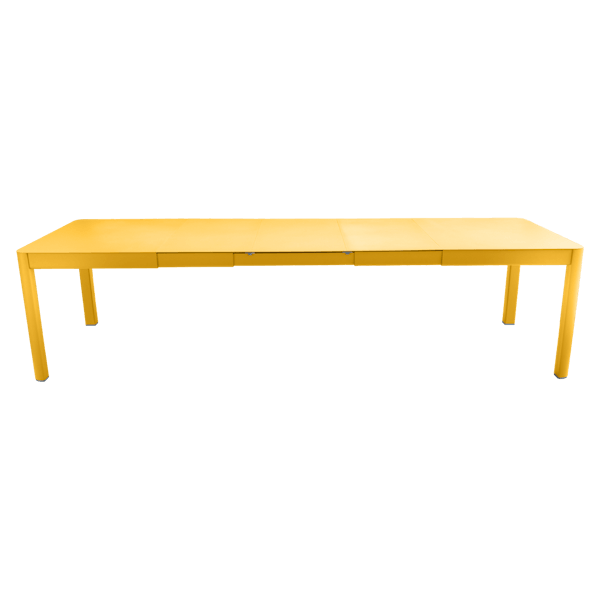 Ribambelle Outdoor Dining Table - 3 Extensions 149 to 299cm By Fermob in Honey 2023