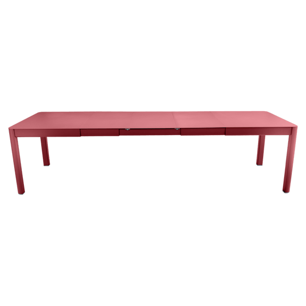 Fermob Ribambelle Table - 3 Extensions - 149 to 299cm in Chilli