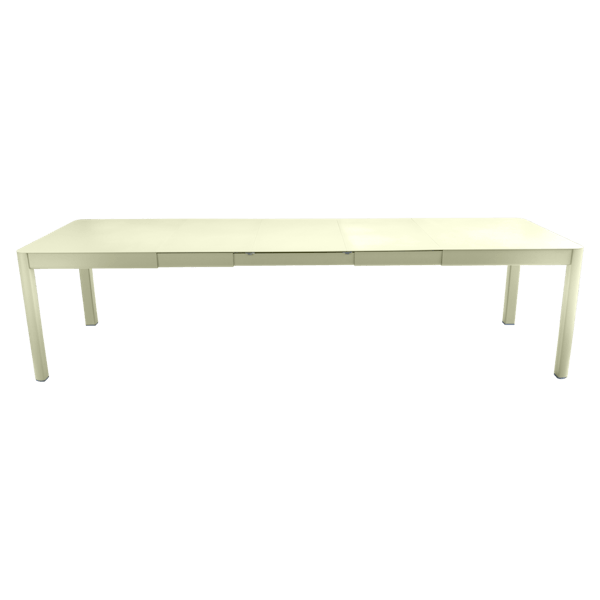 Ribambelle Outdoor Dining Table - 3 Extensions 149 to 299cm By Fermob in Willow Green
