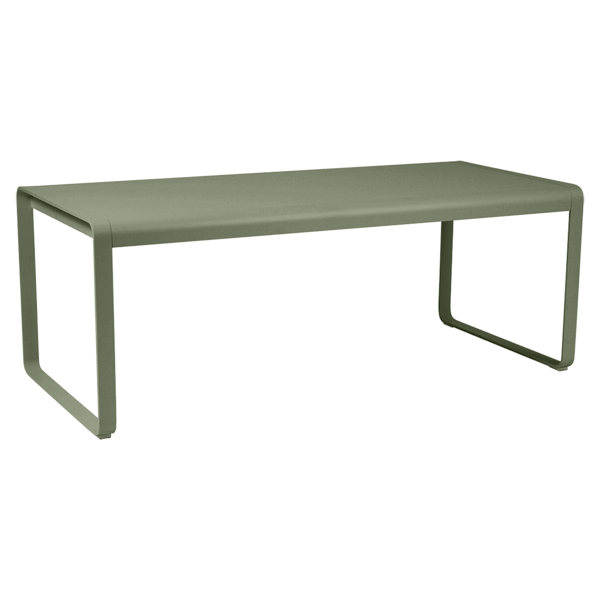 Bellevie Outdoor Dining Table 196 x 90cm By Fermob in Cactus