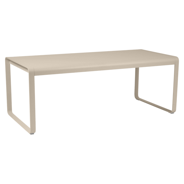 Bellevie Outdoor Dining Table 196 x 90cm By Fermob in Nutmeg