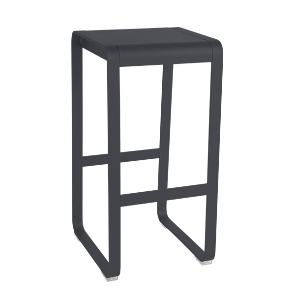 Bellevie Outdoor Bar Stool By Fermob in Anthracite