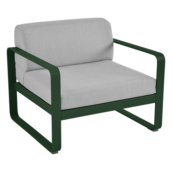 Bellevie Outdoor Lounge Armchair By Fermob in Cedar Green