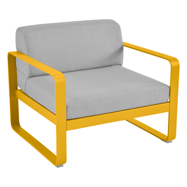 Bellevie Outdoor Lounge Armchair By Fermob in Honey