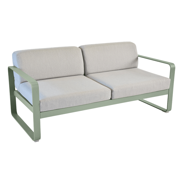 Bellevie 2 Seater Outdoor Sofa By Fermob in Cactus