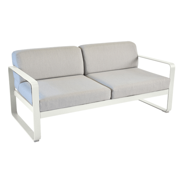 Fermob Bellevie 2 Seater Sofa in Clay Grey