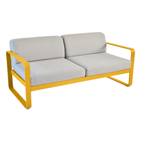 Bellevie 2 Seater Outdoor Sofa By Fermob in Honey 2023