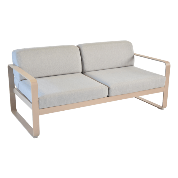 Bellevie 2 Seater Outdoor Sofa By Fermob in Nutmeg