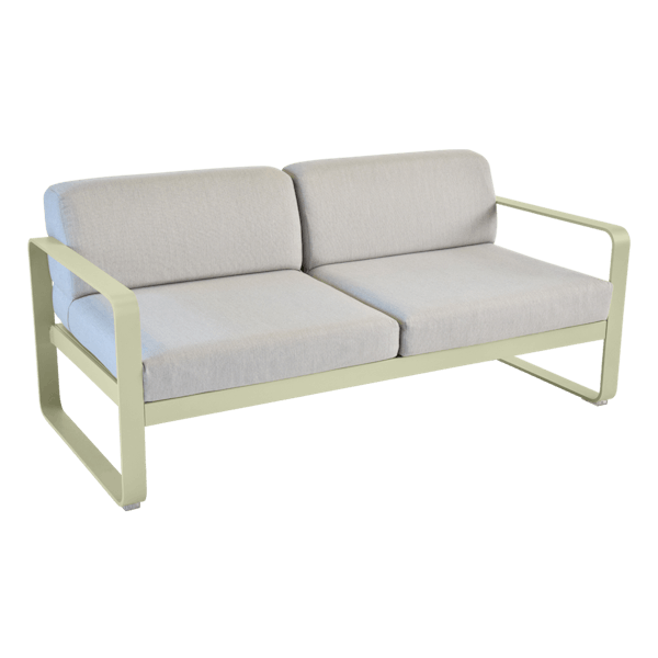 Bellevie 2 Seater Outdoor Sofa By Fermob in Willow Green