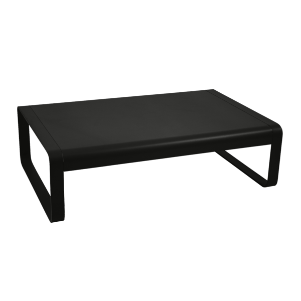 Bellevie Outdoor Low Coffee Table 103 x 75cm By Fermob in Liquorice