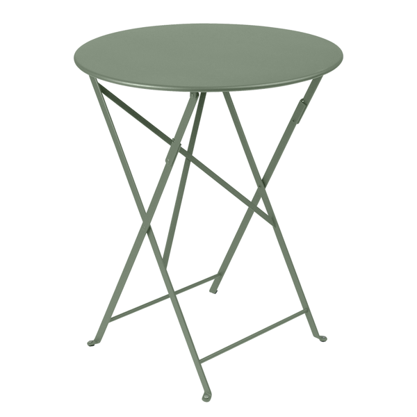 Bistro Outdoor Folding Table Round 60cm By Fermob in Cactus