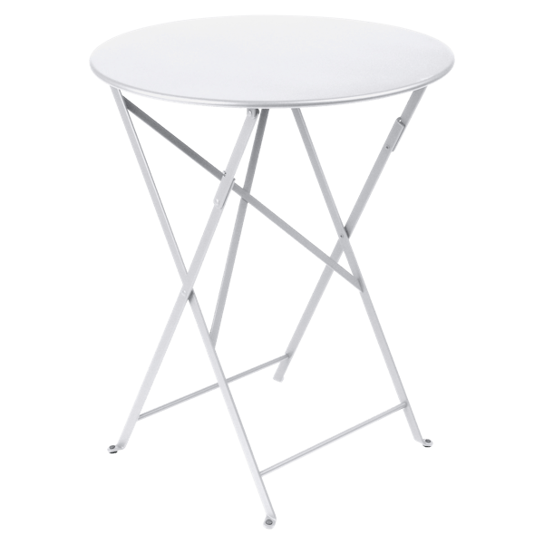 Fermob Bistro Table Round 60cm in Cotton White