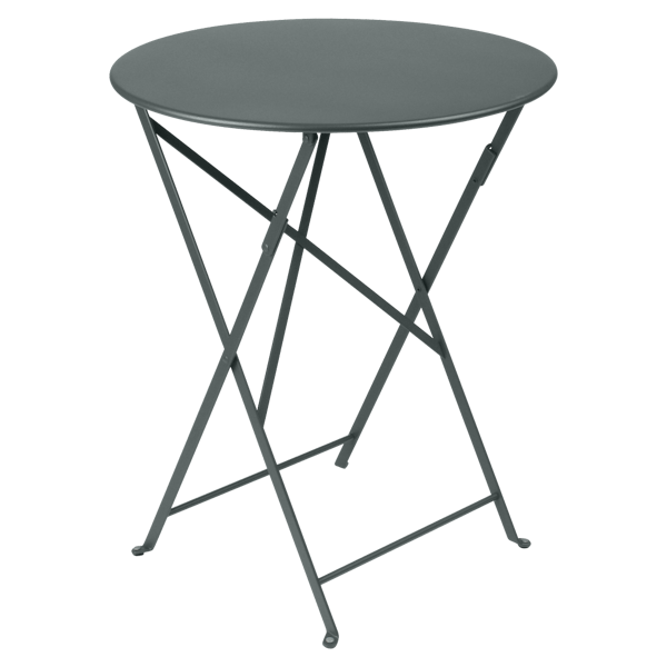 Fermob Bistro Table Round 60cm in Storm Grey
