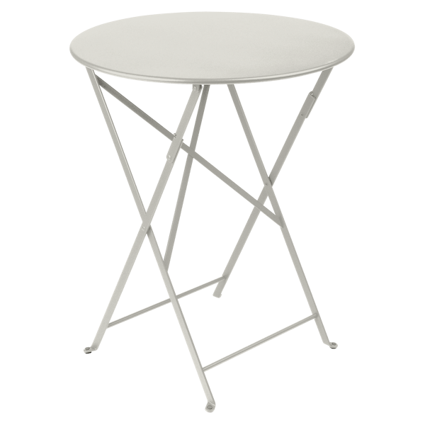 Fermob Bistro Table Round 60cm in Clay Grey