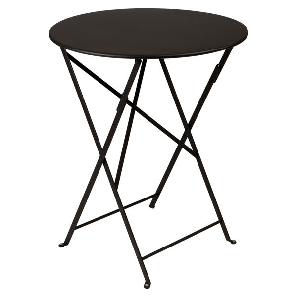 Fermob Bistro Table Round 60cm in Liquorice