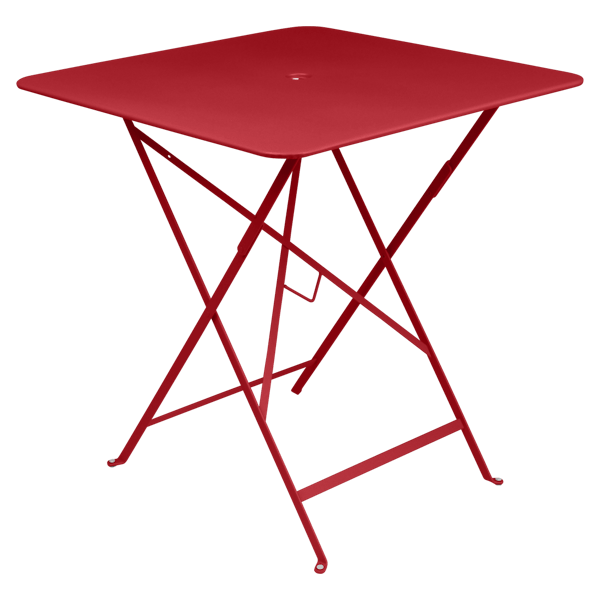 Fermob Bistro Table Square 71 x 71cm in Poppy