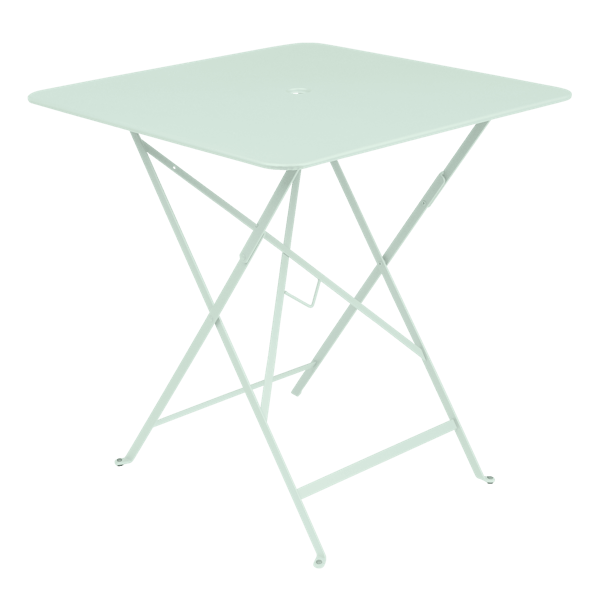Bistro Outdoor Folding Table Square 71 x 71cm By Fermob in Ice Mint