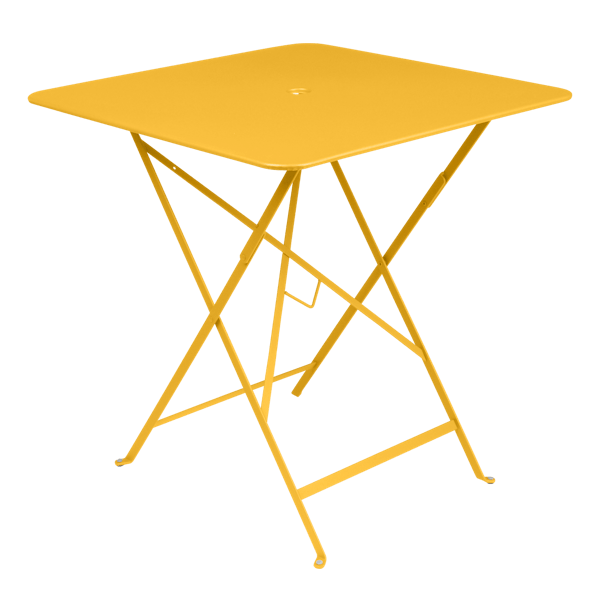 Bistro Outdoor Folding Table Square 71 x 71cm By Fermob in Honey