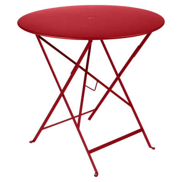 Fermob Bistro Table Round 77cm in Poppy