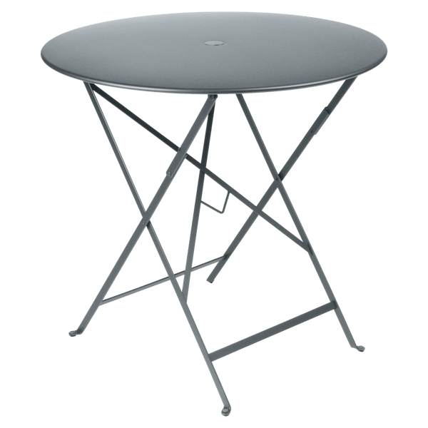 Fermob Bistro Table Round 77cm in Storm Grey