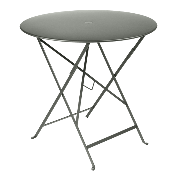 Bistro Outdoor Folding Table Round 77cm By Fermob in Rosemary