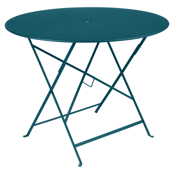 Fermob Bistro Table Round 96cm in Acapulco Blue