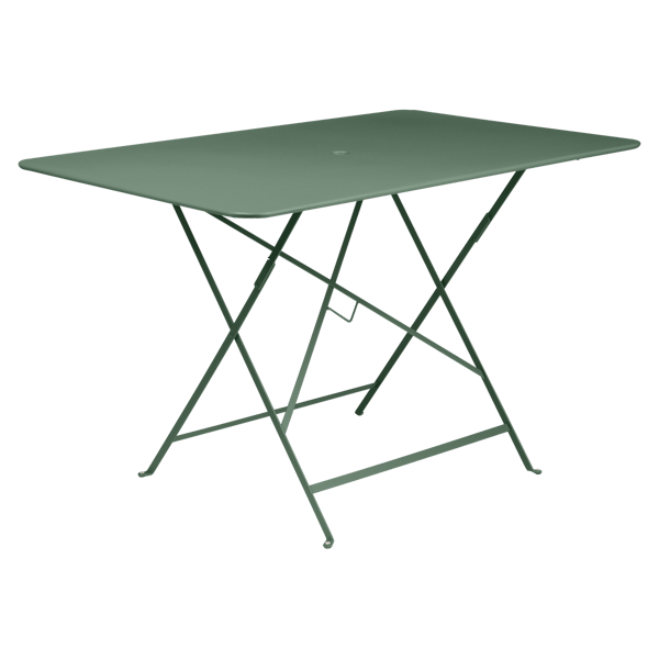 Bistro Outdoor Folding Table Rectangle 117 x 77cm By Fermob in Cedar Green