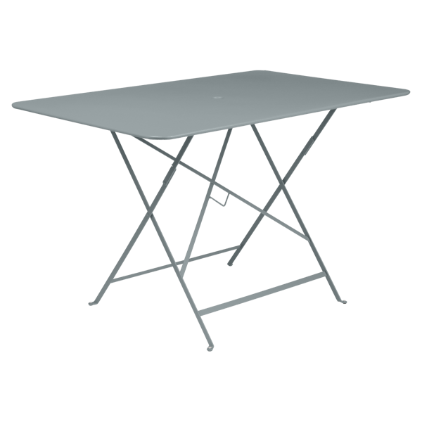 Bistro Outdoor Folding Table Rectangle 117 x 77cm By Fermob in Storm Grey