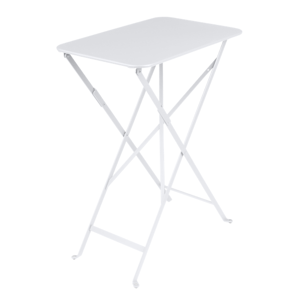 Bistro Outdoor Folding Table Rectangle 57 x 37cm By Fermob in Cotton White