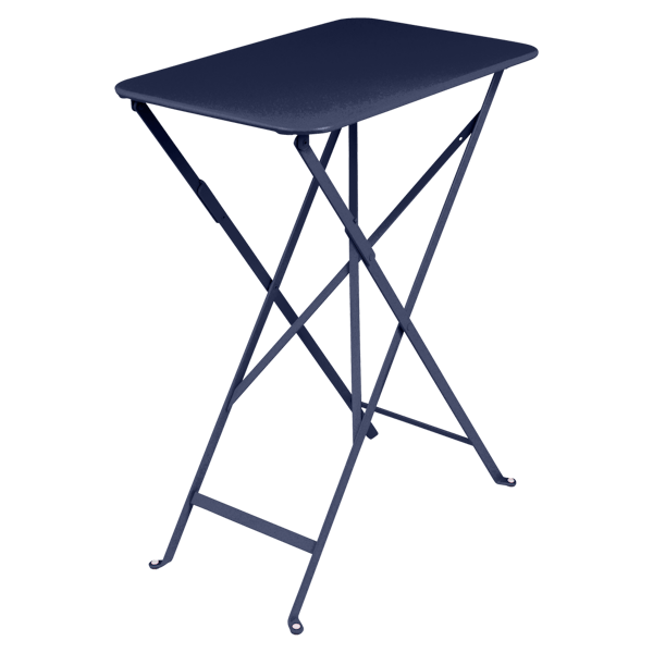 Fermob Bistro Table Rectangle 57 x 37cm in Deep Blue