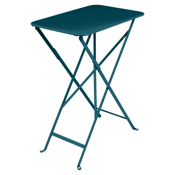 Fermob Bistro Table Rectangle 57 x 37cm in Acapulco Blue