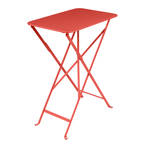 Bistro Outdoor Folding Table Rectangle 57 x 37cm By Fermob in Capucine