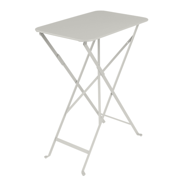 Bistro Outdoor Folding Table Rectangle 57 x 37cm By Fermob in Clay Grey