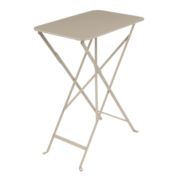 Bistro Outdoor Folding Table Rectangle 57 x 37cm By Fermob in Nutmeg