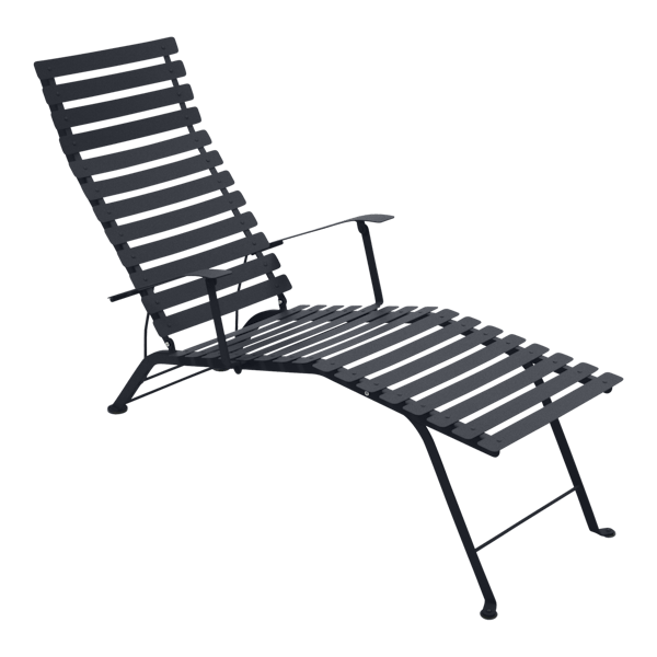 Fermob Bistro Deck Chair in Anthracite