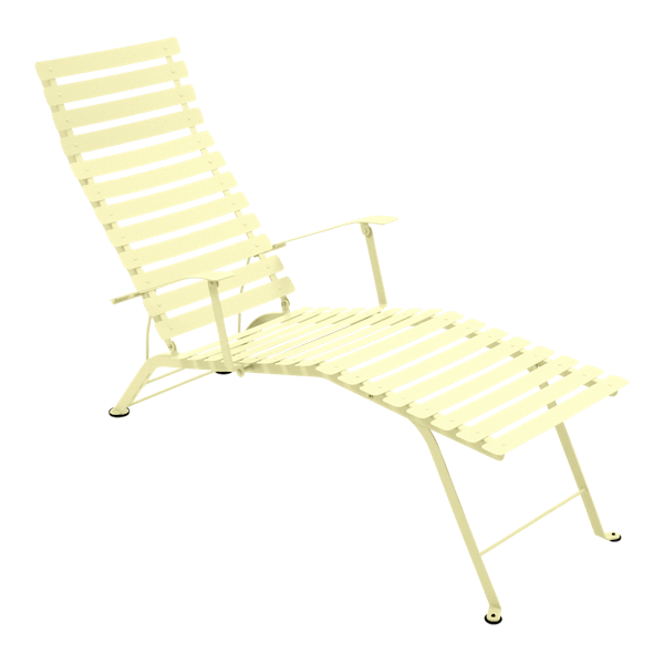 Fermob Bistro Deck Chair in Frosted Lemon
