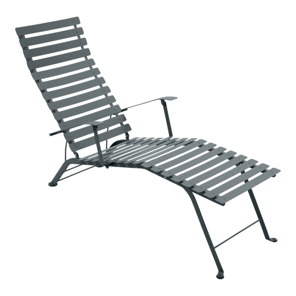 Fermob Bistro Deck Chair in Storm Grey