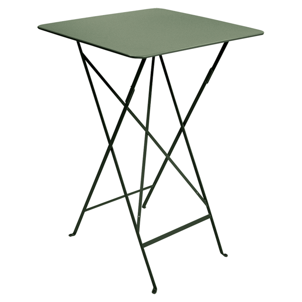 Bistro Outdoor Folding High Table 71 x 71cm By Fermob in Cactus