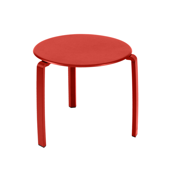 Alize Outdoor Low Side Table By Fermob in Capucine