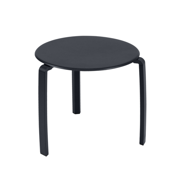 Alize Outdoor Low Side Table By Fermob in Anthracite