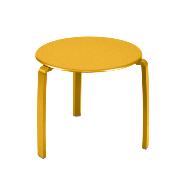 Alize Outdoor Low Side Table By Fermob in Honey