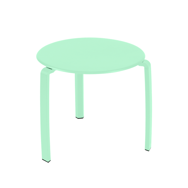 Alize Outdoor Low Side Table By Fermob in Opaline Green