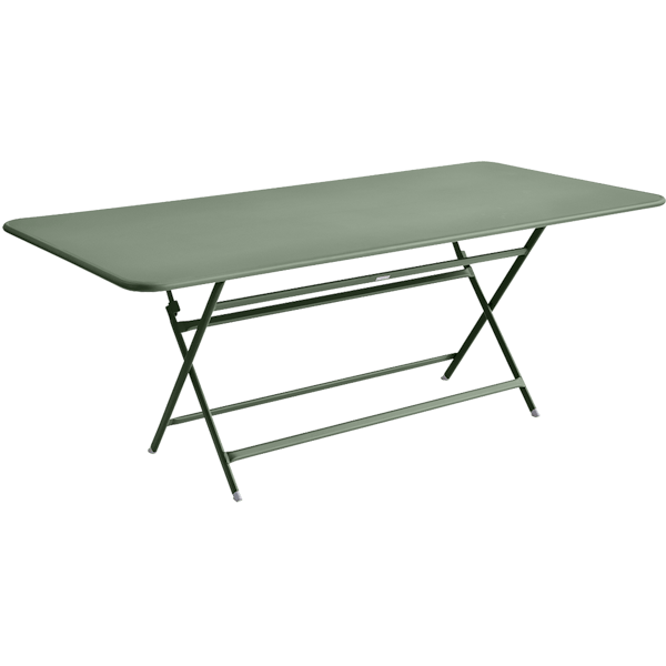 Caractere Large Folding Outdoor Dining Table 190 x 90cm By Fermob in Cactus