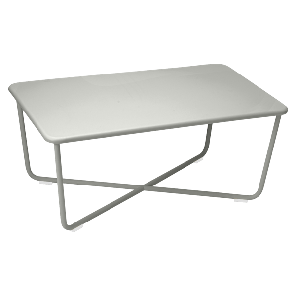 Croisette Outdoor Low Coffee Table By Fermob in Rosemary