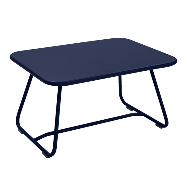 Fermob Sixties Low Table in Deep Blue