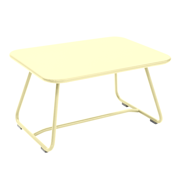 Fermob Sixties Low Table in Frosted Lemon