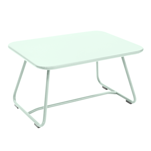 Sixties Outdoor Low Coffee Table Table By Fermob in Ice Mint
