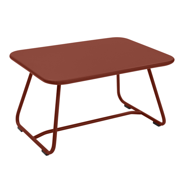 Fermob Sixties Low Table in Red Ochre