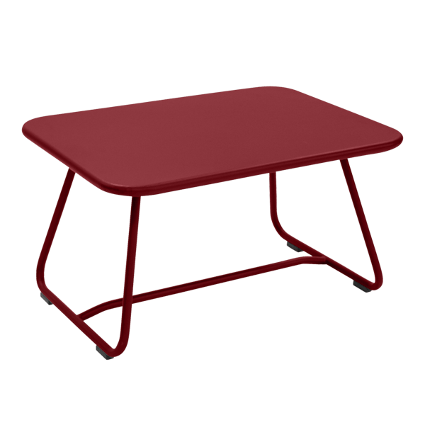 Fermob Sixties Low Table in Chilli