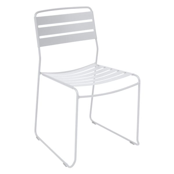 Surprising Outdoor Dining Chair By Fermob in Cotton White